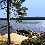 Villa Upea Miljoeoe Saimaalla, Tilava Talo Ja Saunamoekki *