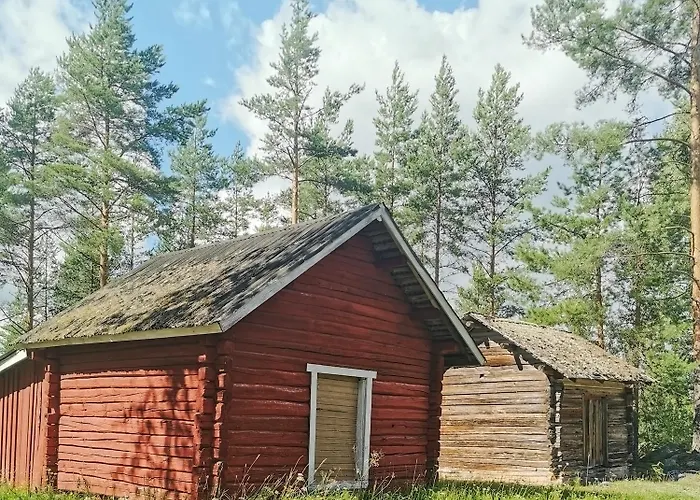 Upea Miljoeoe Saimaalla, Tilava Talo Ja Saunamoekki Вилла *